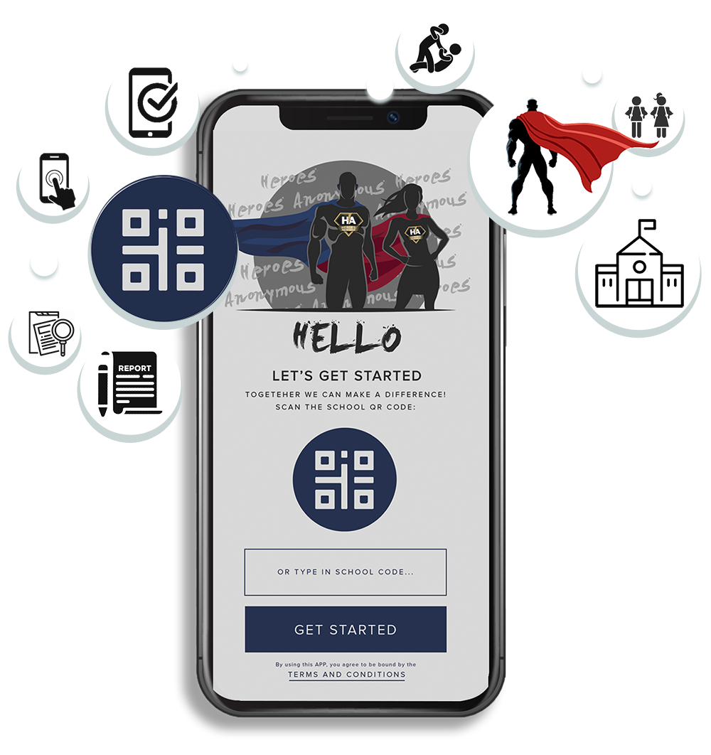 Heroes Anonymous App - Be That Guy/Girl